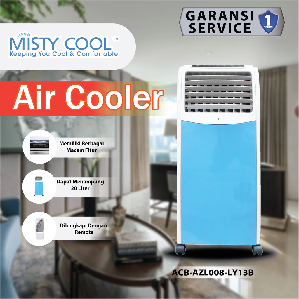 Air Cooler 10 Liter Dengan Remote Penyejuk Udara Penyejuk Ruangan