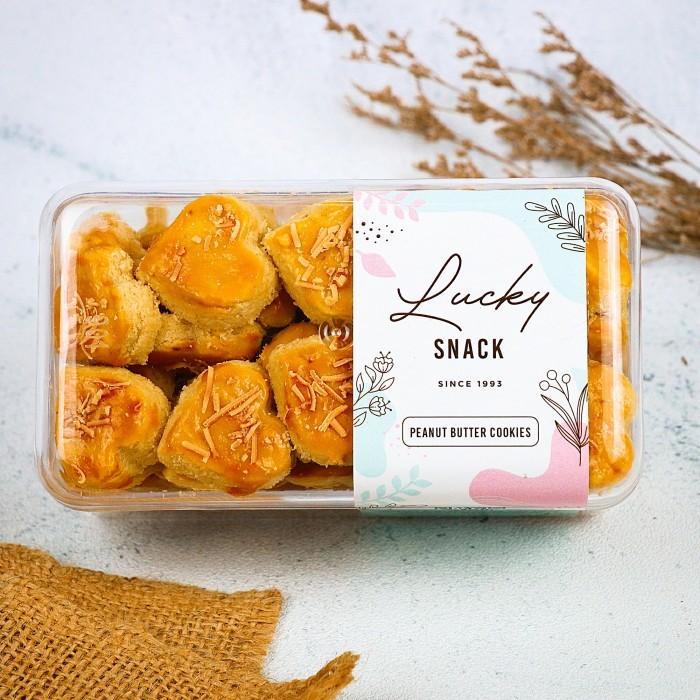 Kue Kering "KUE KACANG" Wisman Uk 350 Gram Toples Kotak