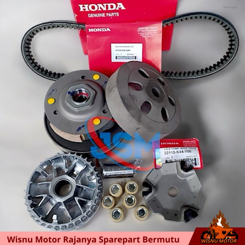 FULL SET PAKET CVT HONDA BEAT FI ESP/BEAT POP/BEAT STREET/VARIO 110 FI