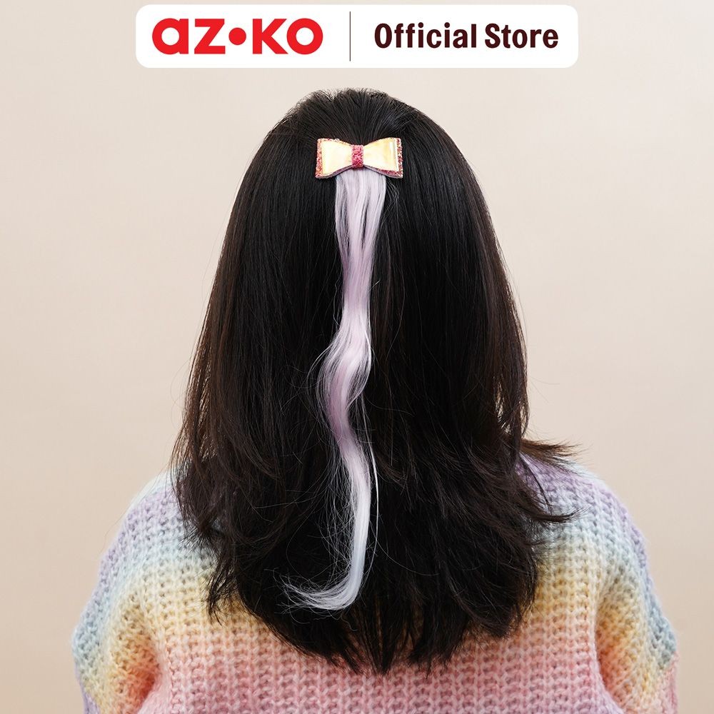 AZKO Ataru Jepit Rambut Anak Long Ribbon Mix Colors hair clip aksesoris jepitan cewek penjepit hiasa