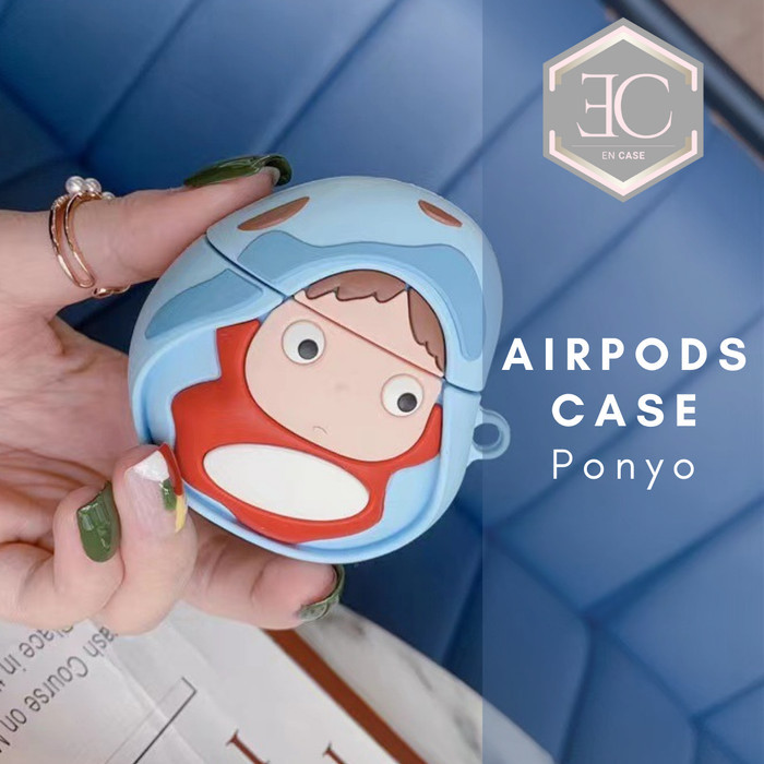 [[govava_id]] Case Airpods 1 2 3 Pro Model Ghibli Kartun Lucu Casing Airpod - Ponyo, Airpods Pro