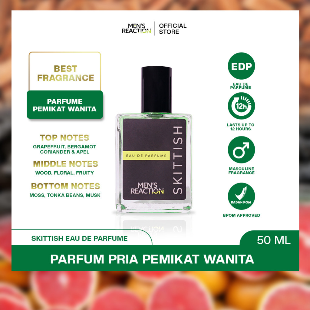 MENS REACTION Skittish Eau de Parfume - Mens Skittish