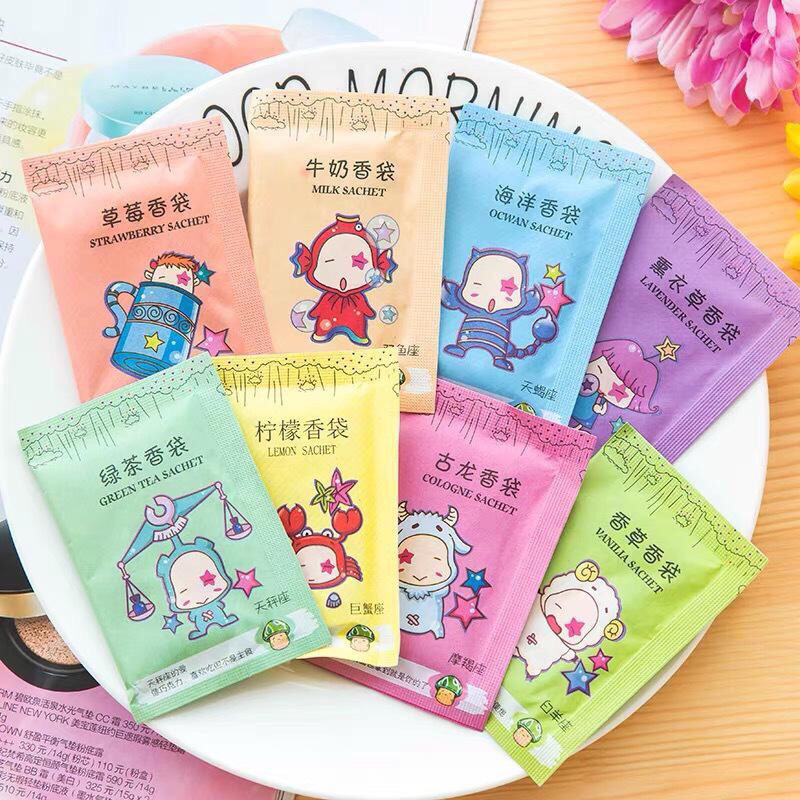 Pengharum Pewangi Tas / Lemari Pakaian Ruangan Koper Laci Kamar Mandi Sachet Kecil Aromaterapi Anti 