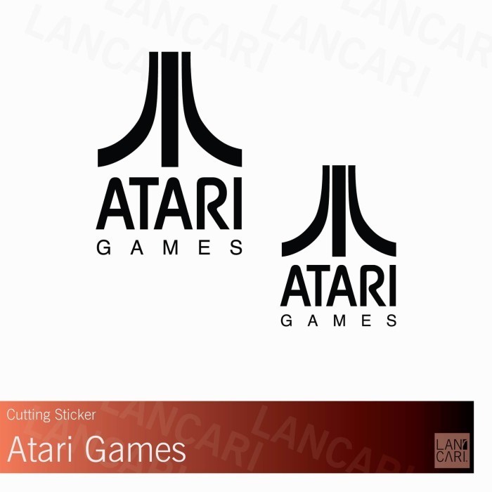 

Sticker Cutting Atari Games Vinyl Cut Stiker