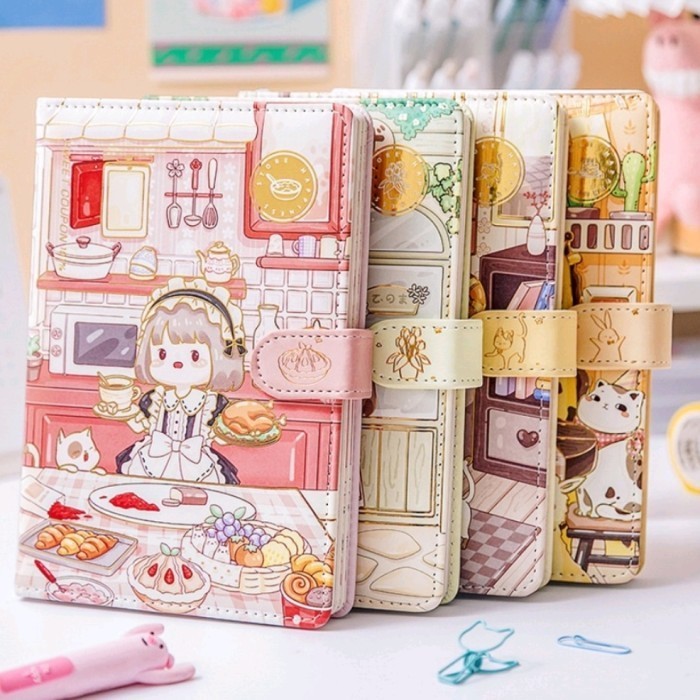 

Cute Diary with Pop Up Characters - Kuning