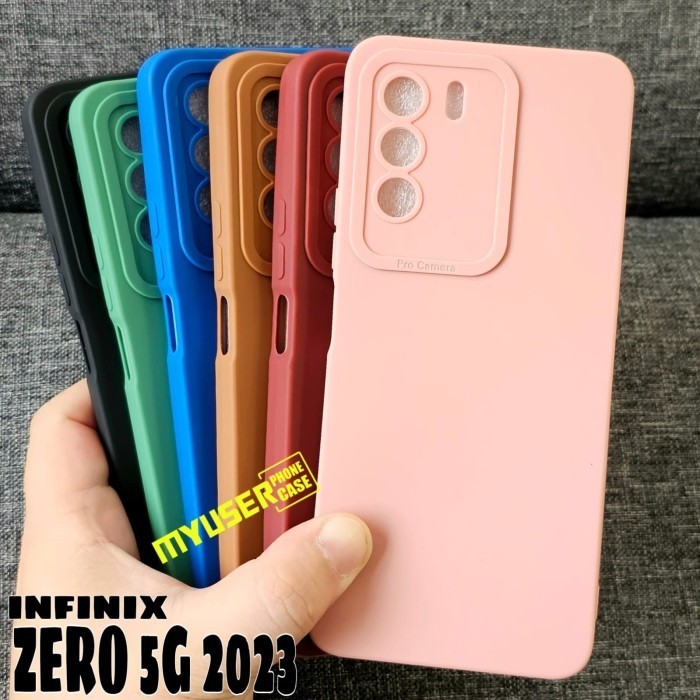 INFINIX ZERO 5G 2023 CASE PRO CMERA MACARON CASE INFINIX ZERO 5G 2023