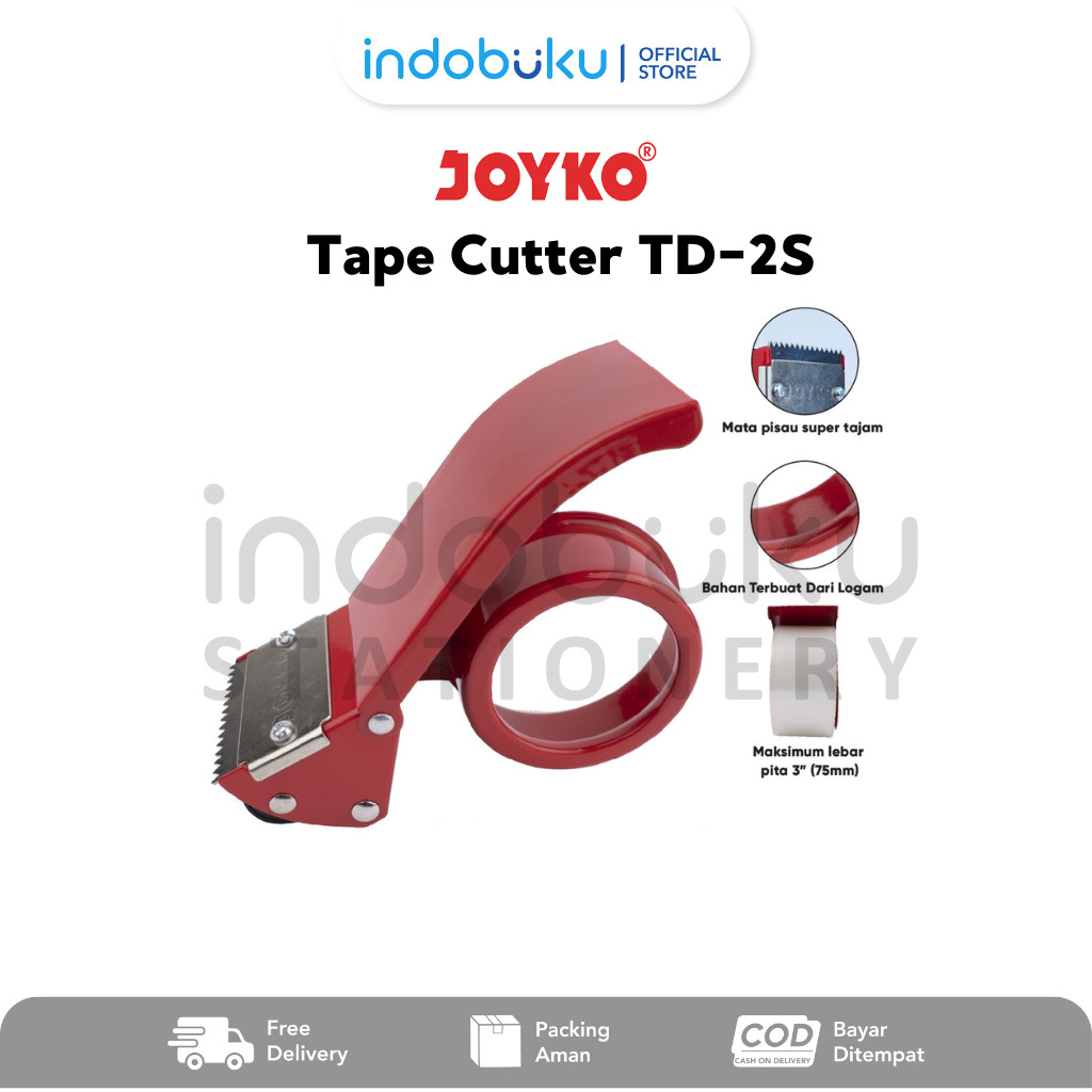 

Tape Cutter Joyko Pemotong Pita Perekat Joyko TD-2S