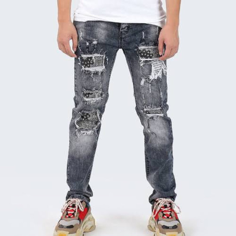 MEGA SALE SPESIAL RAMADHAN!! RUCAS Holy Water Grey Jeans