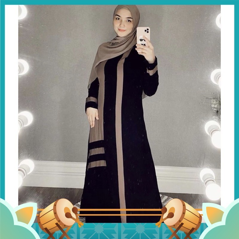 Baju Lebaran Gamis Dress Murah Cantik Premium / ABAYA TOP1 PALING BEST SELLER-abaya turkey remaja da