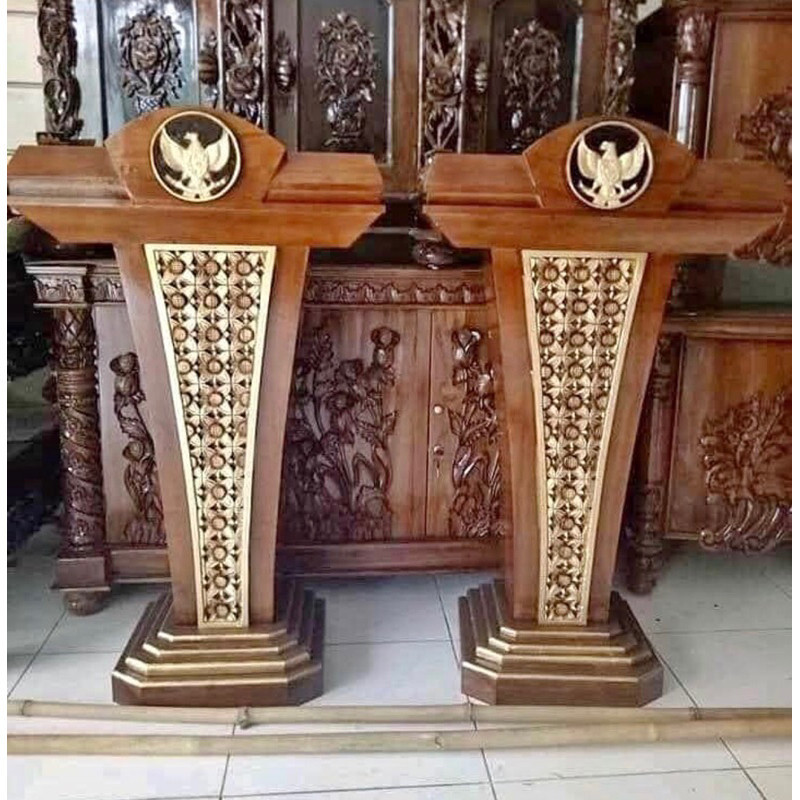 Podium Minimalis /Mimbar Masjid/mimbar/mimbar masjid ukir