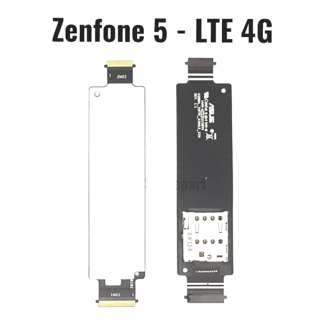 Flexible  Zenfone 5 LTE 4G A500 A500KL Connector Single SIM Card Asus Zenfone 5 LTE 4G A500 A500KL F