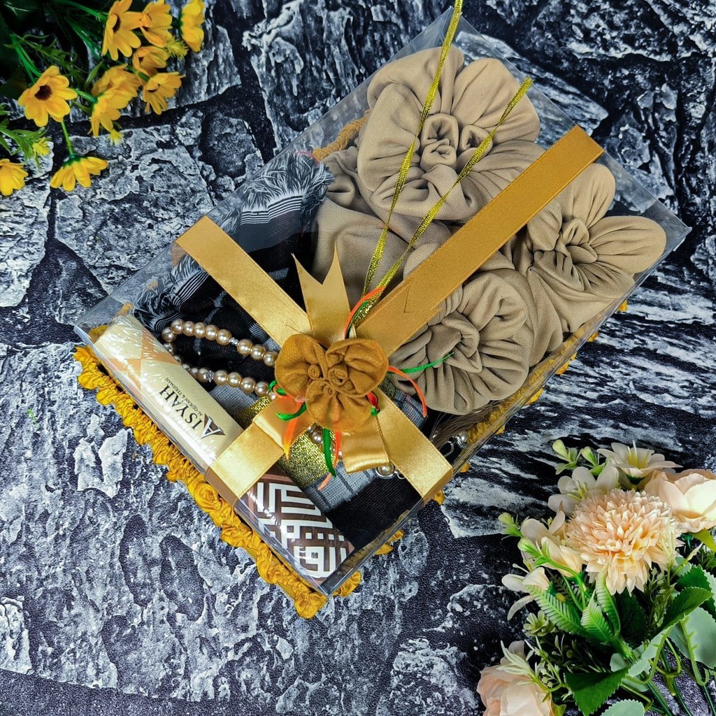 seperangkat alat sholat mahar/ seperangkat alat sholat seserahan/ seperangkat alat sholat mahar nika