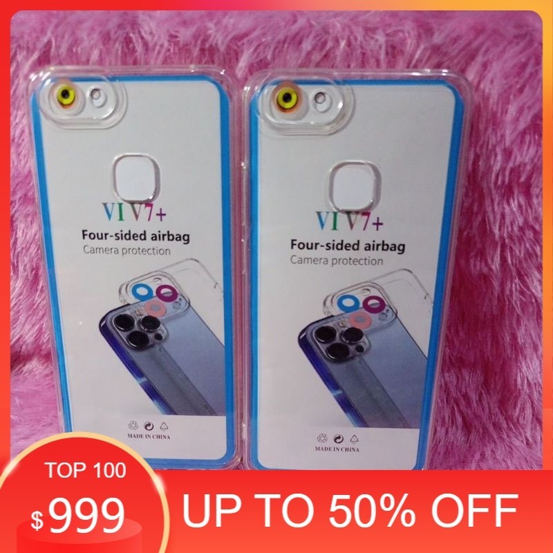 SoftCase Casing VIVO V7 PLUSS Silikon Bening transparan Pelindung HP