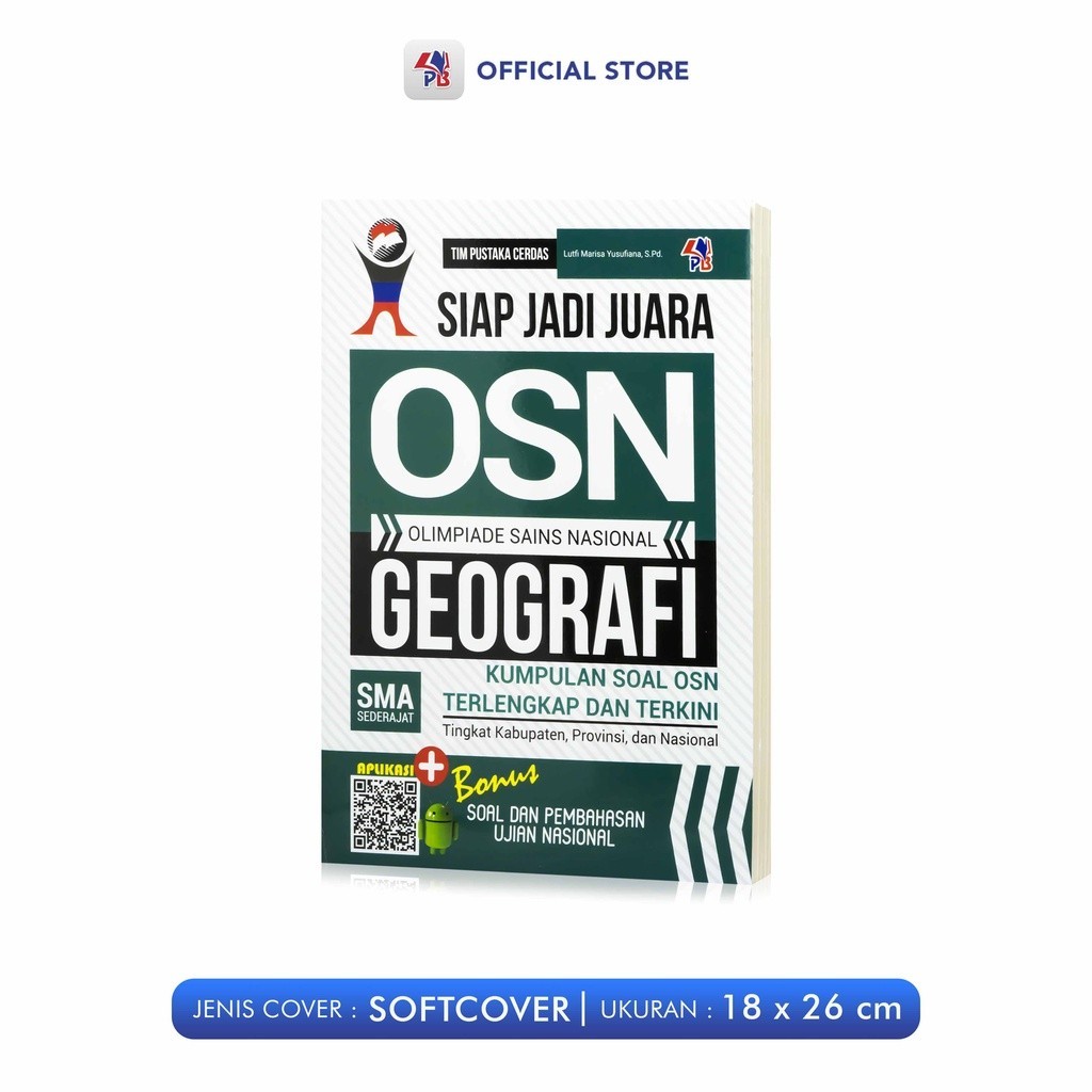 Buku Olimpiade OSN/KSN SMA : Matematika / Kimia / Biologi / Komputer /Geografi / Ekonomi / Akuntansi / Kebumian / Astronomi ( Gabungan Soal2 OSN Dan KSN Terkini Terupdate ) Pustaka Baru Press-Geografi