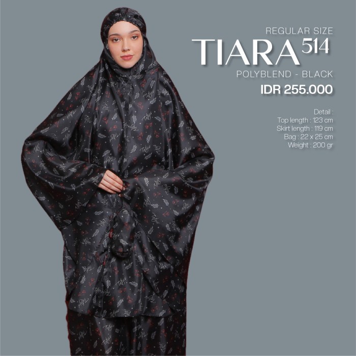 Tatuis Mukena Tiara 514 Dewasa Reguler Young Series - Green
