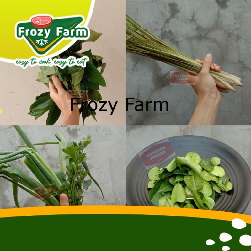 

Daun Salam / Daun Jeruk / Daun Seledri / Serai