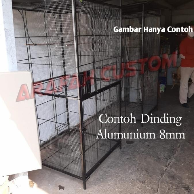 PROMO SALE SPESIAL Sangkar Kandang Burung Besar Kotak Ternak Koloni Lovebird Kenari Murai