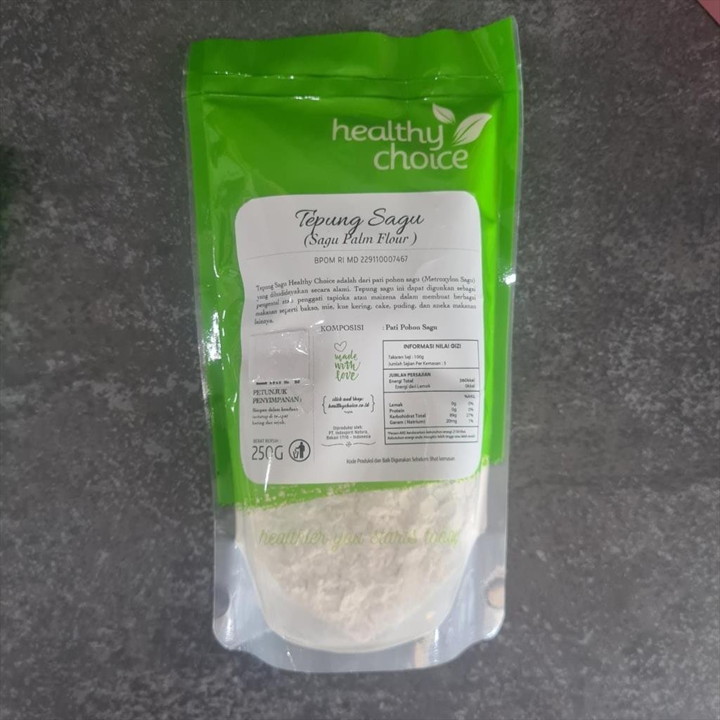 

Tepung Sagu 250g ( Sago Palm Flour ) - Healthy Choice