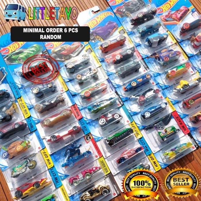 HOTWHEELS MURAH GROSIR LOT TERBARU 2017 DIECAST MOBIL MOBILAN ANAK -OCS45