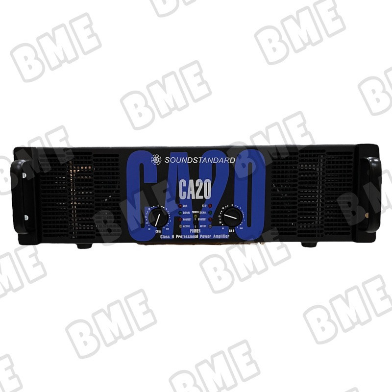 POWER AMPLIFIER CA 20/CA20 SOUNDSTANDARD ( BODY PANJANG )Murah