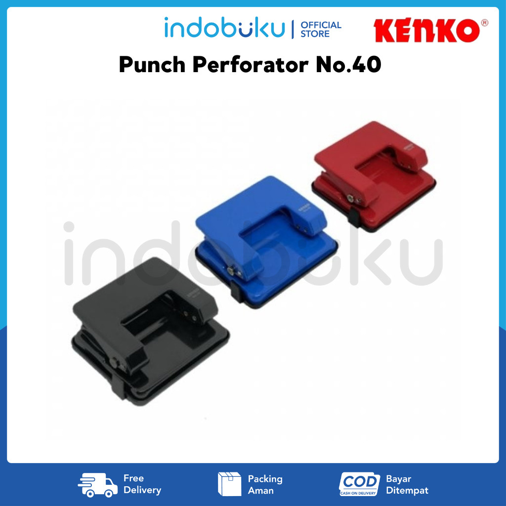 

Punch Kenko Perforator No.40 Pembolong Kertas Kenko
