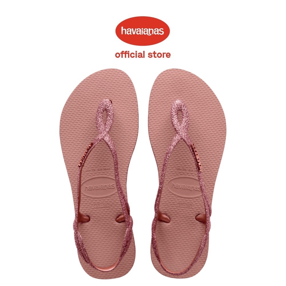 Havaianas Luna Sparkle 3544-Crocus Rose - Sandal Wanita