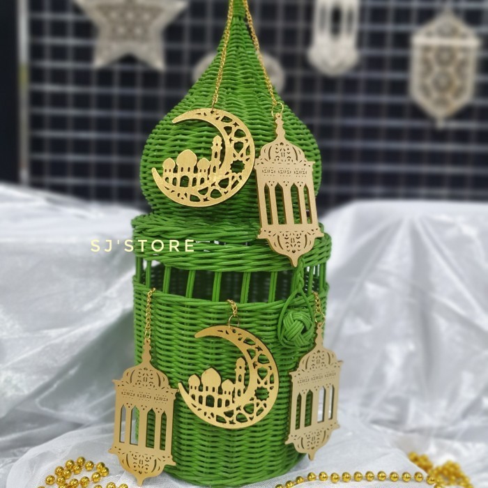 

**Promo Murah**- Aksesoris dekorasi hiasan gantungan hampers lebaran idul fitri - 4