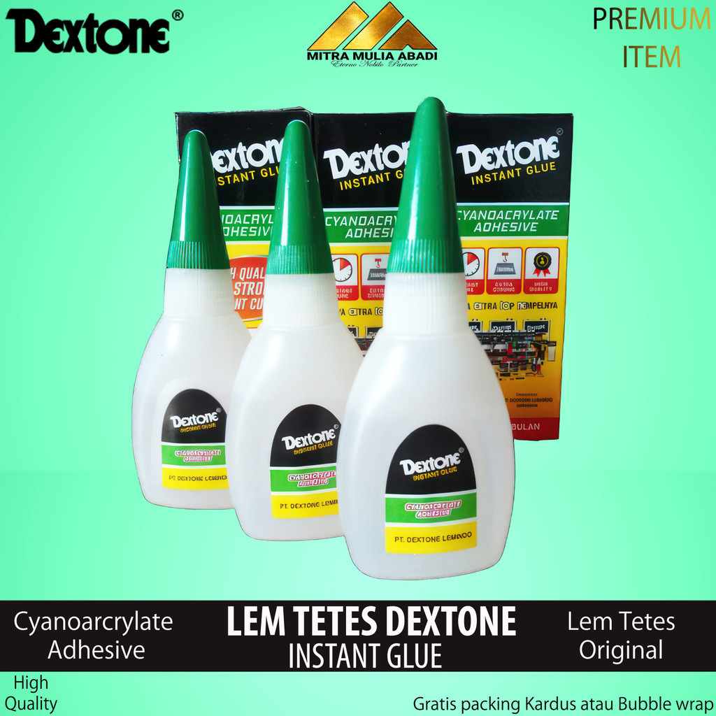 

Lem Korea Dextone 15gr Instan Glue Original