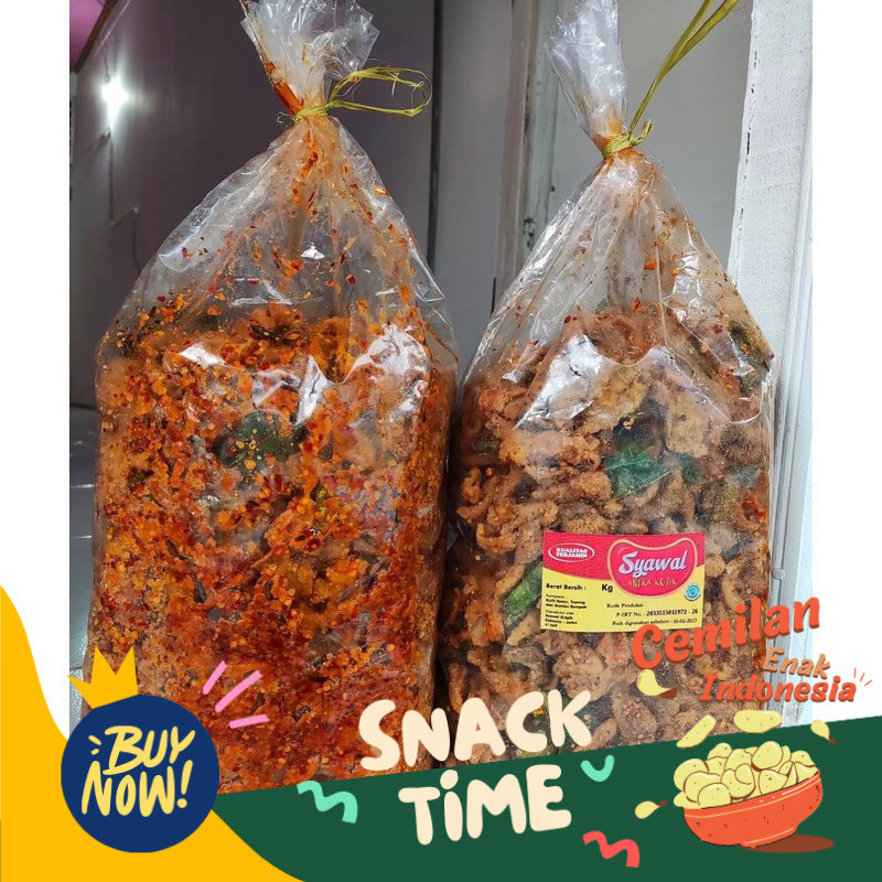 

PROMO SPESIAL kripik kulit pedas daun jeruk 1kg