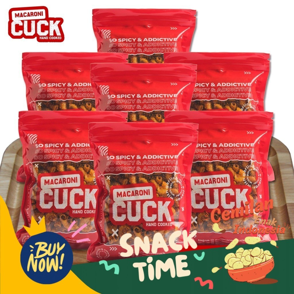 

Special Diskon Macaroni Cuck Basreng Pedas Daun Jeruk Cuck 7 Pcs Kemasan Reguler 80gr