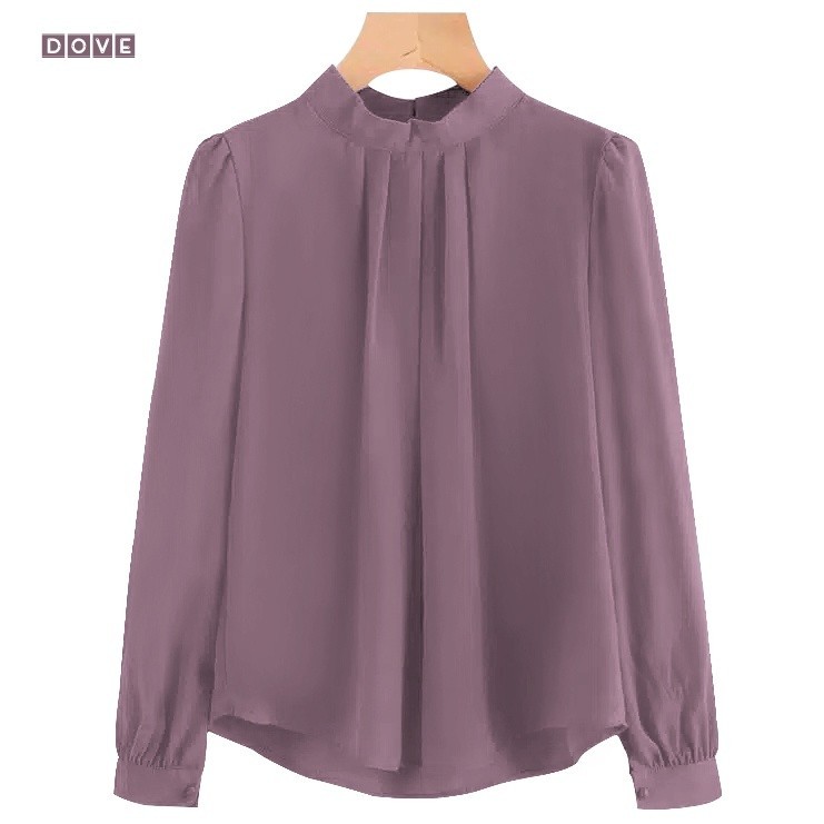LAYALI - DAHLIA - BLOUSE FASHION KERJA TERKINI, BLOUSE POLOS, BLOUSE WANITA