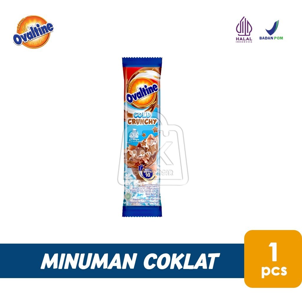 

Minuman Ovaltine Cold Crunchy / Bubuk Cokelat Malt Stick (1 pcs)