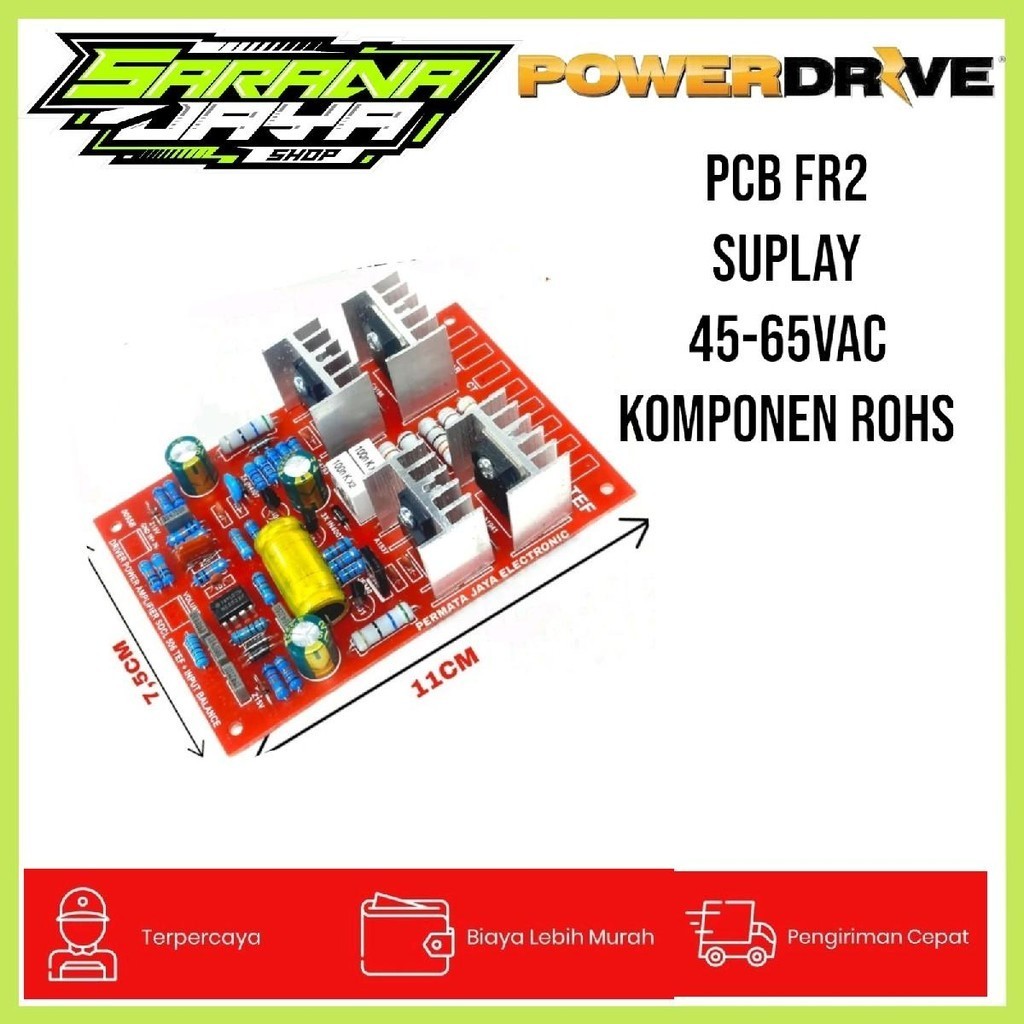 Kit SOCL 506 TEF inbal driver power amplifier socl 506 tef plus input balance rohs