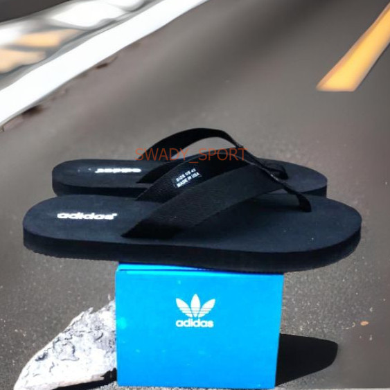 Sandal Jepit Adidas Pria Ukuran Bigsize Jumbo Besar 44 45 46 47 48 49 Karet Empuk Lentur Anti Selip 