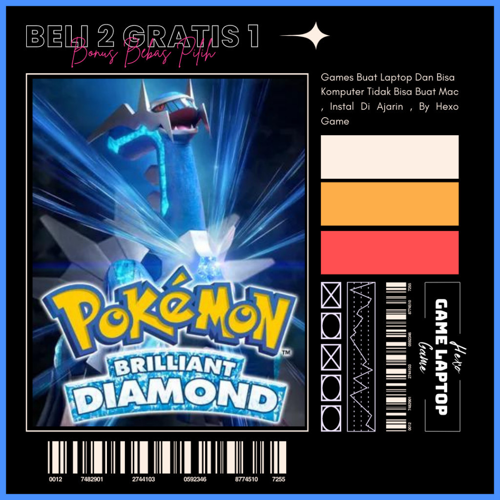 POKEMON DIAMOND - GAME PC - GAME LAPTOP - LINK DOWNLOAD - GAME PC MURAH