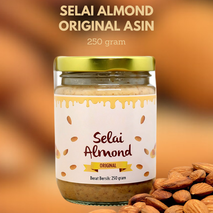 

Selai Almond Original Asin 100% 250 gram