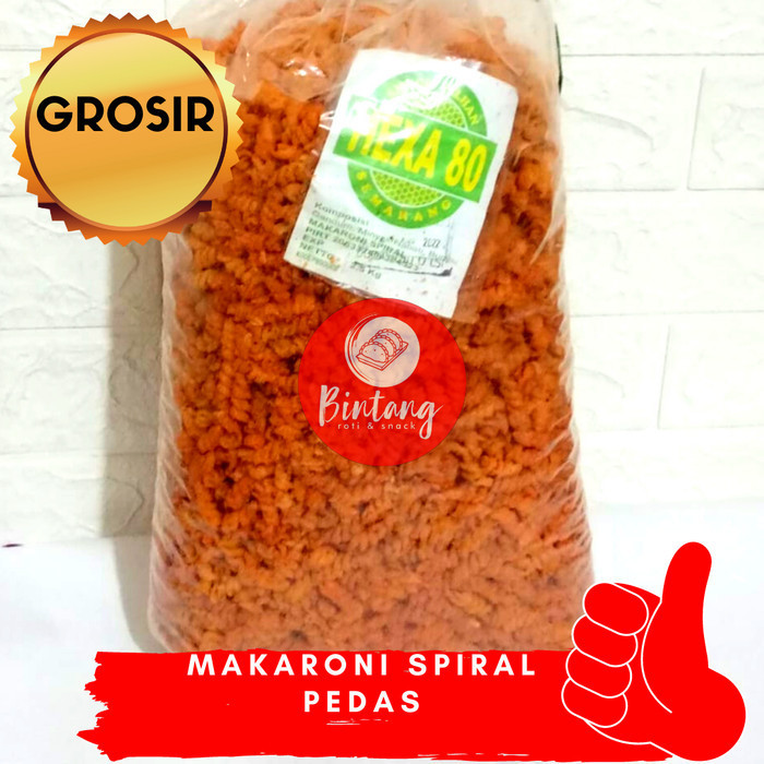 

AST Makaroni Spiral Pedas Balado | Grosir 1 ball | 2.5 kg