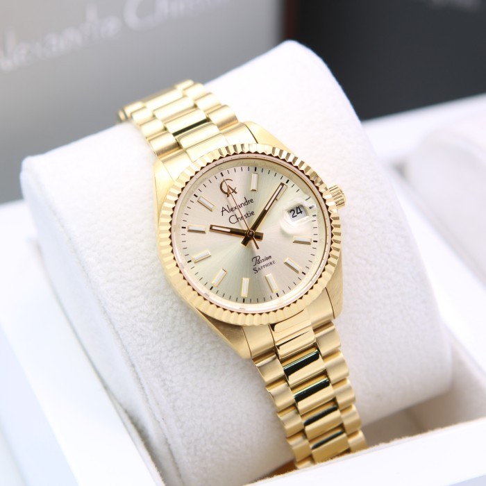 ALEXANDRE CHRISTIE AC5016 / AC 5016 GOLD SAPPHIRE ORIGINAL