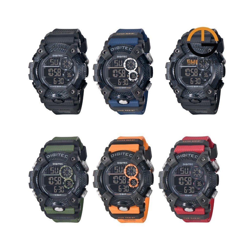 JAM TANGAN PRIA DIGITEC DG5118 DG-5118 DG-5118T DG-5118T ORIGINAL