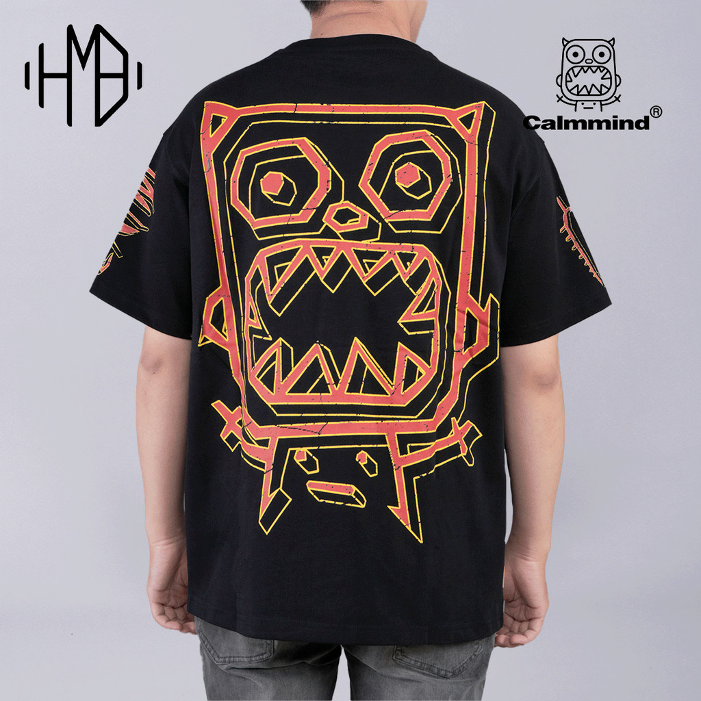 Calmmind Printed Monster Tee calm mind