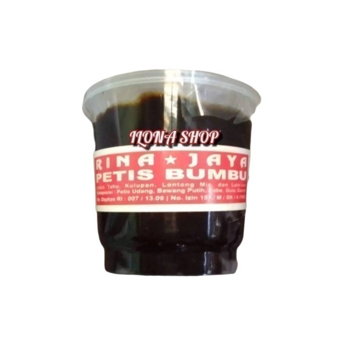 

PETIS BUMBU RINA JAYA SIAP SAJI / SAMBAL PETIS PEDAS SIAP MAKAN