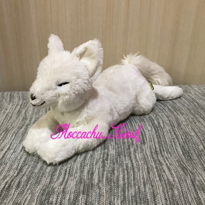 promosi toko Sunlemon Plush Doll Knee White Fox / boneka rubah putih sunlemon