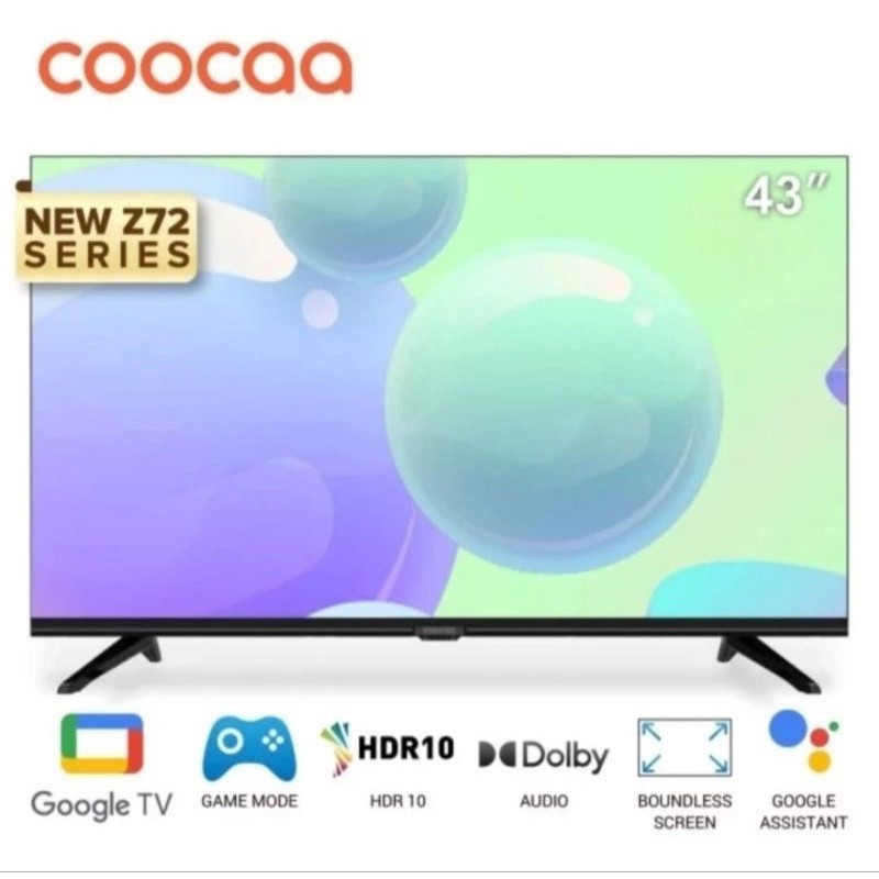 Google TV COOCAA 43 Inch Smart LED TV (43Z72)