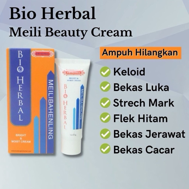 ASLI BIO HERBAL MEILIBAHENLING BPOM PENGILANG BEKAS LUKA TERMURAH