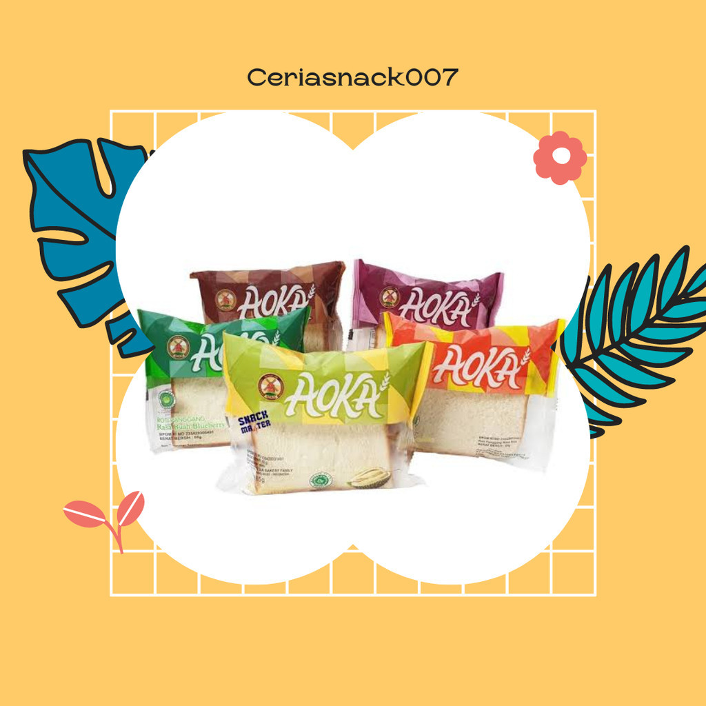 

Roti Panggang Aoka All Varian Mix Rasa 65gr