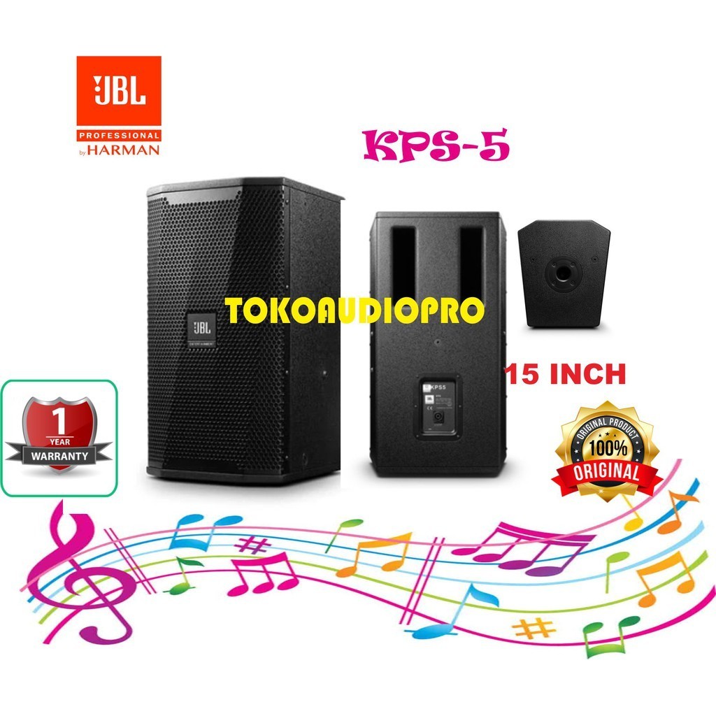 Speaker Pasif JBL KPS-5 15" 2-Way Full-Range Loudspeaker System JBL KPS5