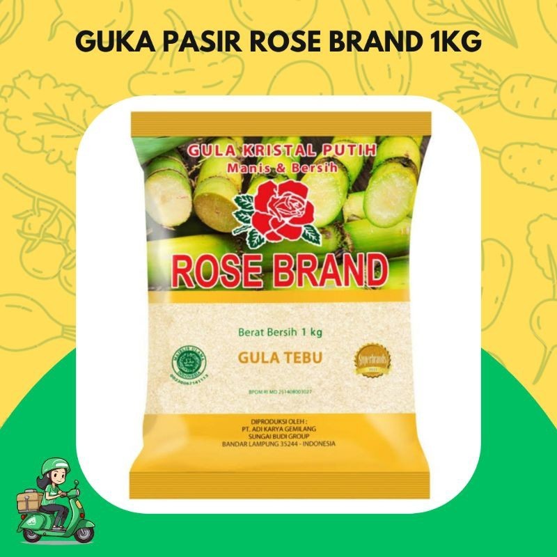 

Jatim - Gula Pasir Merk Rose Brand Kemasan 1 KG Termurah