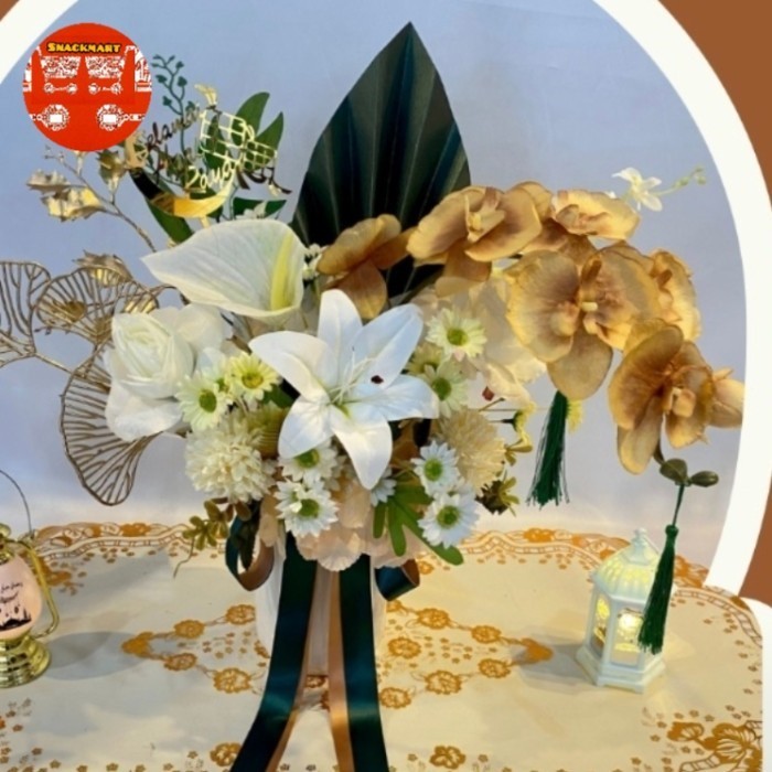 

Dekorasi Lebaran Ramadan Idul Fitri Eid Mubarak Bunga Motif C