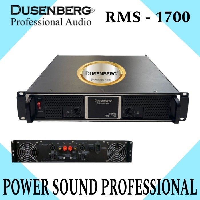 Power Dusenberg RMS 1700, Cocok Buat Speaker 10,12,15,18 Inch Original - TYPE RMS 1700