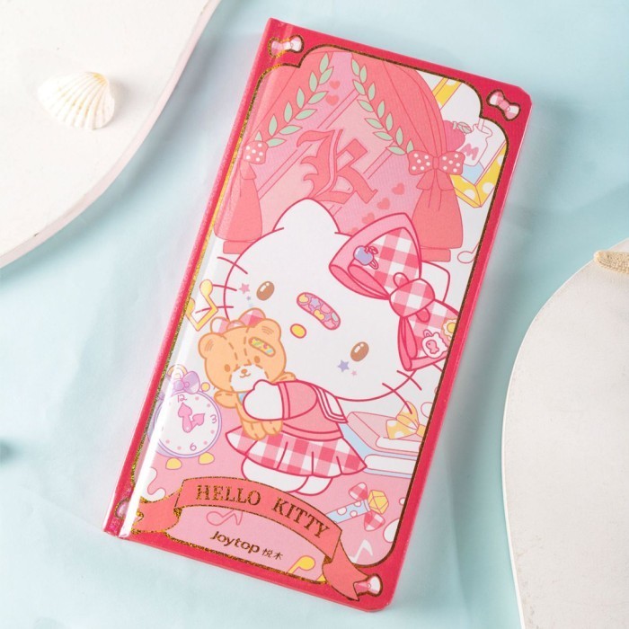 

TOKKADO Sanrio Aimi Agenda Notebook Buku Catatan Planner Lucu - Hello Kitty
